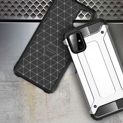 Galaxy M51 Kılıf Patinda Crash Silikon Kapak