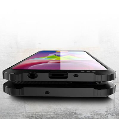Galaxy M51 Kılıf Patinda Crash Silikon Kapak