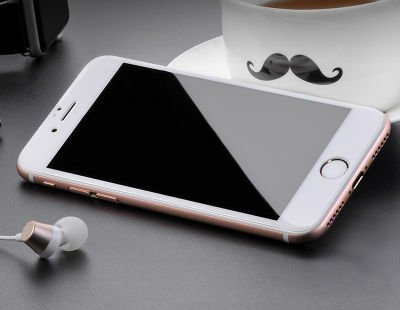 Apple iPhone 7 Patinda 3D Latte Cam Ekran Koruyucu