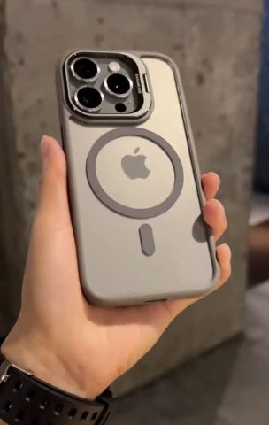 Kamera Stantlı Lensli Magsafe Kılıf