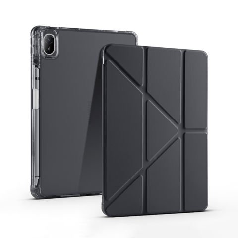 Huawei Matepad SE 11 Kılıf Patinda Tri Folding Kalem Bölmeli Standlı Kılıf