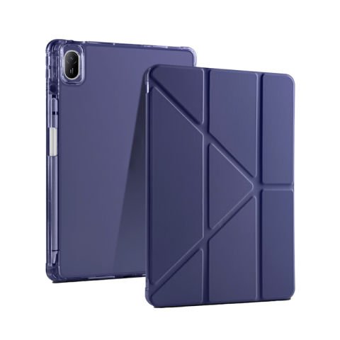 Huawei Matepad SE 11 Kılıf Patinda Tri Folding Kalem Bölmeli Standlı Kılıf