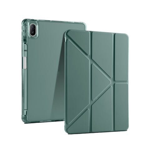 Huawei Matepad SE 11 Kılıf Patinda Tri Folding Kalem Bölmeli Standlı Kılıf