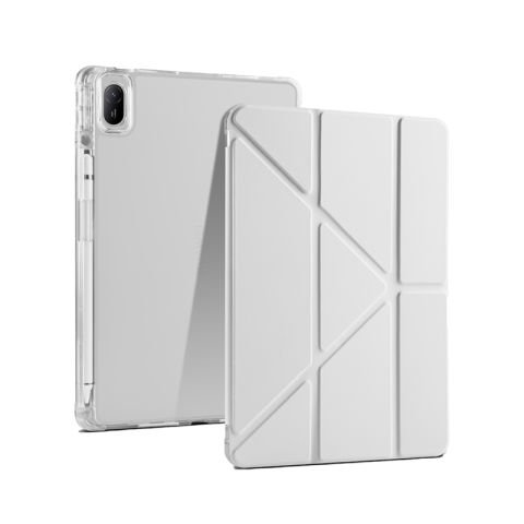 Huawei Matepad SE 11 Kılıf Patinda Tri Folding Kalem Bölmeli Standlı Kılıf