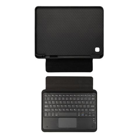 Galaxy Tab A 8.0 (2019) Patinda Border Keyboard Bluetooh Bağlantılı Standlı Klavyeli Tablet Kılıfı