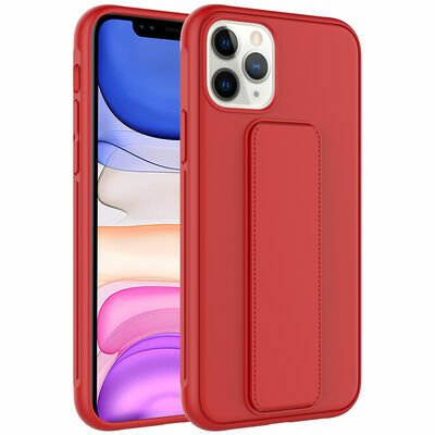 Apple iPhone 11 Pro Kılıf Patinda Qstand Kapak