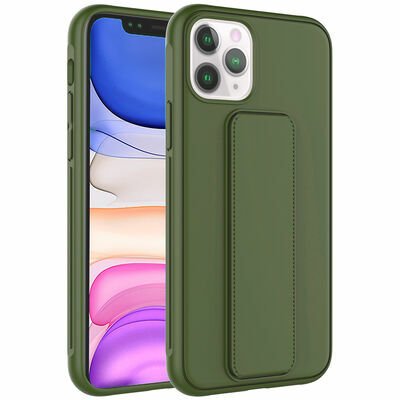Apple iPhone 11 Pro Kılıf Patinda Qstand Kapak