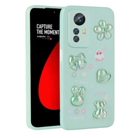 Xiaomi Redmi Note 12S Kılıf Kabartma Figürlü Parlak Patinda Toys Silikon Kapak