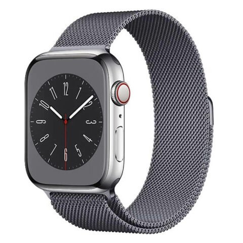 Apple Watch 7 45mm Patinda Band-01 Metal Kordon