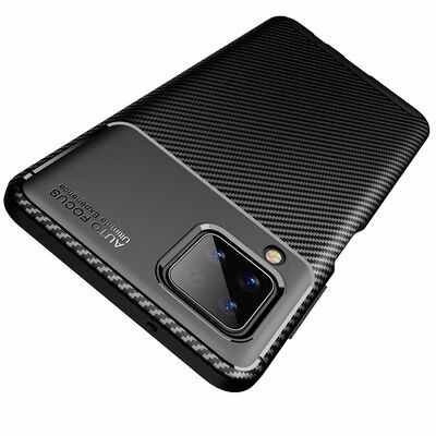 Galaxy M12 Kılıf Patinda Negro Silikon Kapak