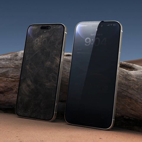 Apple iPhone 16 Wiwu GT-015 Özellikli Çok Katmanlı Temperli iPrivacy Cam Ekran Koruyucu