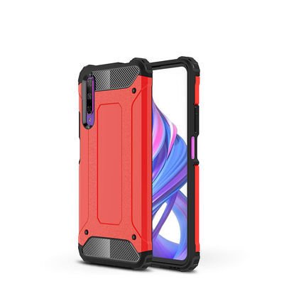 Huawei P Smart Pro 2019 Kılıf Patinda Crash Silikon Kapak