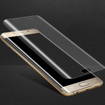 Galaxy S7 Edge Patinda Süper Pet Ekran Koruyucu Jelatin