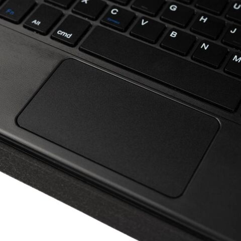 Galaxy Tab A7 Lite T225 Patinda Border Keyboard Bluetooh Bağlantılı Standlı Klavyeli Tablet Kılıfı
