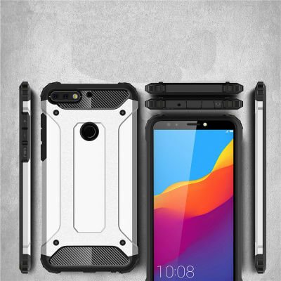 Huawei Y7 2018 Kılıf Patinda Crash Silikon Kapak