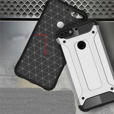 Huawei Y7 2018 Kılıf Patinda Crash Silikon Kapak