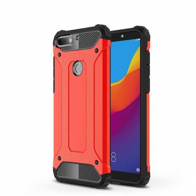 Huawei Y7 2018 Kılıf Patinda Crash Silikon Kapak