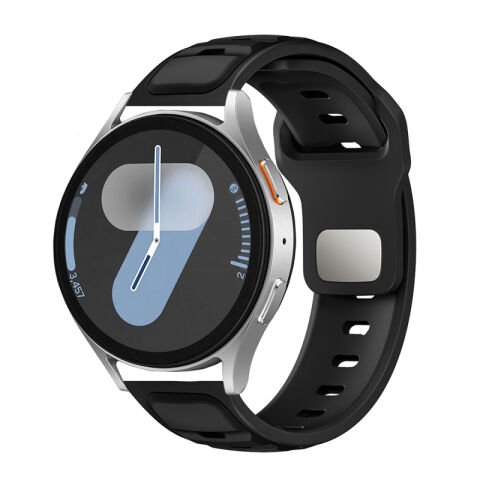 Galaxy Watch 46mm Patinda KRD-135 22mm Silikon Kordon Strap Kayış
