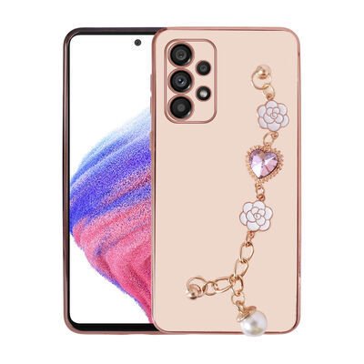 Galaxy A72 Kılıf El Tutamaçlı Kamera Korumalı Patinda Taka Silikon Kapak
