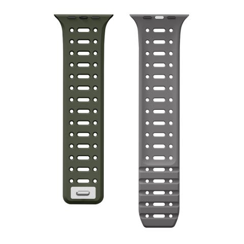 Apple Watch 10 46mm Patinda KRD-124 Silikon Kordon Strap Kayış