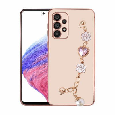 Galaxy A52 Kılıf El Tutamaçlı Kamera Korumalı Patinda Taka Silikon Kapak