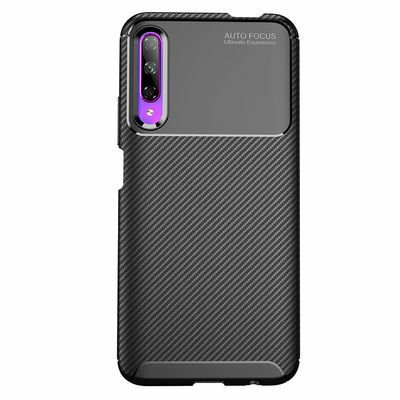 Huawei P Smart Pro 2019 Kılıf Patinda Negro Silikon Kapak