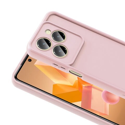 İnfinix Hot 40 Kılıf Kamera Korumalı Patinda Ananas Kapak