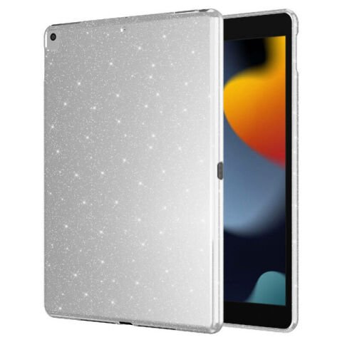 Apple iPad Pro 10.5 (7 Nesil) Simli Parlak Görünümlü Patinda Tablet Koton Kılıf