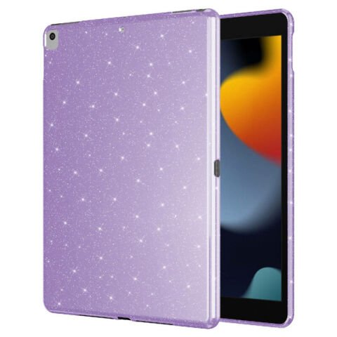 Apple iPad Pro 10.5 (7 Nesil) Simli Parlak Görünümlü Patinda Tablet Koton Kılıf