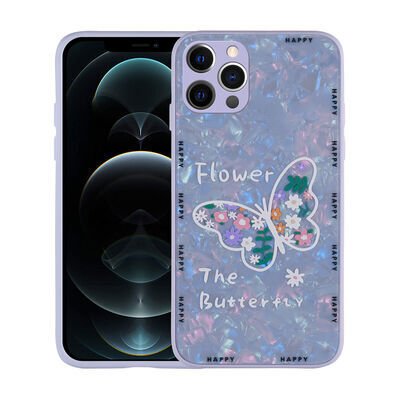 Apple iPhone 12 Pro Kılıf Desenli Sert Silikon Patinda Mumila Kapak