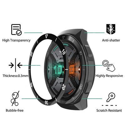 Huawei GT 2E 46mm ?Sport PMMA Pet Saat Ekran Koruyucu