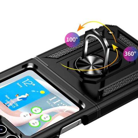 Galaxy Z Flip 5 Kılıf Patinda Vega Kapak