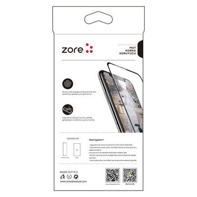 Apple iPhone 7 Patinda Mat Kobra Ekran Koruyucu