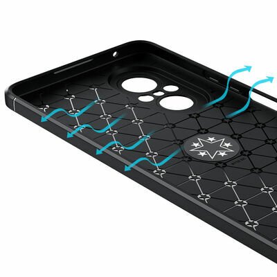 Huawei Nova 9 SE Kılıf Patinda Ravel Silikon Kapak