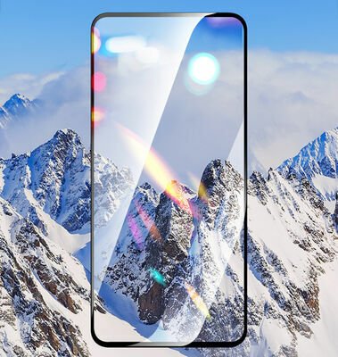 Galaxy M31S Patinda Kenarları Kırılmaya Dayanıklı Cam Ekran Koruyucu