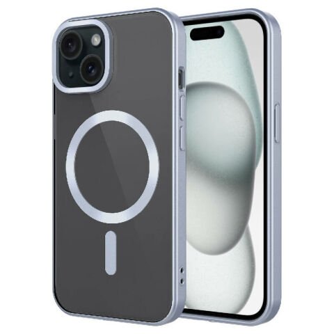 Apple iPhone 15 Kılıf Mat Tasarımlı Magsafe Wireless Şarj Özellikli Patinda Mat Setro Kapak