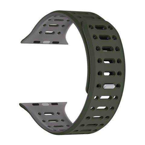 Apple Watch 44mm Patinda KRD-124 Silikon Kordon Strap Kayış
