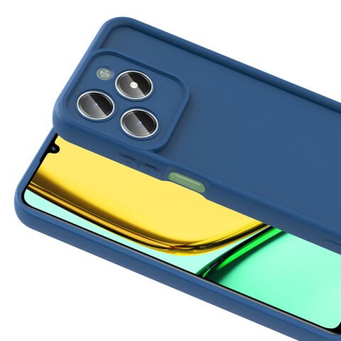 Realme C61 Kılıf Kamera Korumalı Patinda Ananas Kapak