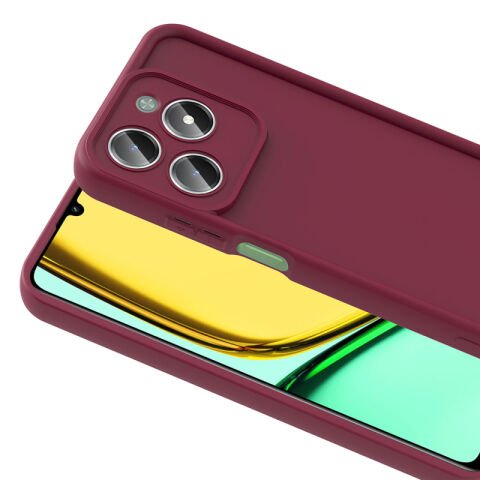 Realme C61 Kılıf Kamera Korumalı Patinda Ananas Kapak
