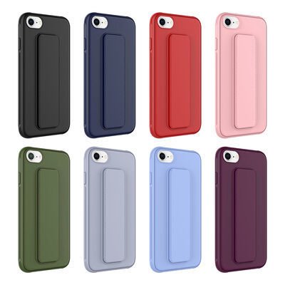 Apple iPhone SE 2022 Kılıf Patinda Qstand Kapak