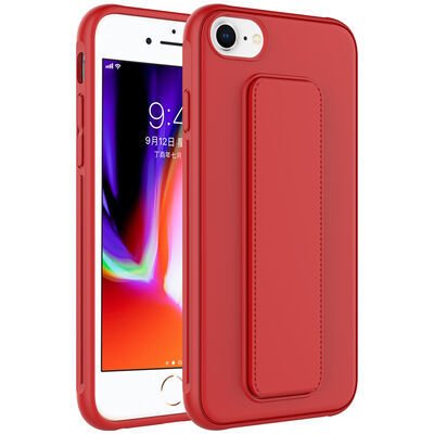 Apple iPhone SE 2022 Kılıf Patinda Qstand Kapak