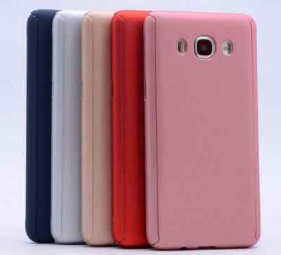Galaxy J5 2016 Kılıf Patinda 360 3 Parçalı Rubber Kapak