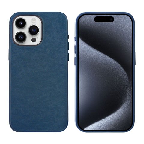 Apple iPhone 15 Pro Kılıf Patinda Mikro Fiber Mimoza Kapak