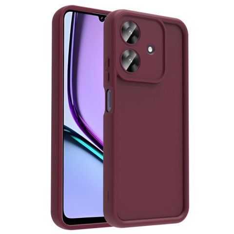 Realme Note 60 Kılıf Kamera Korumalı Patinda Ananas Kapak