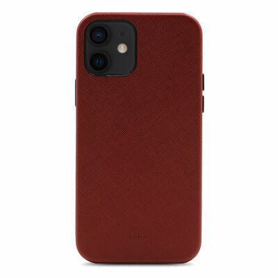 Apple iPhone 12 Kılıf ?Kajsa Woven Kapak