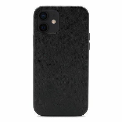 Apple iPhone 12 Kılıf ?Kajsa Woven Kapak