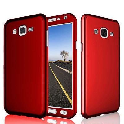 Galaxy J7 Core Kılıf Patinda 360 3 Parçalı Rubber Kapak