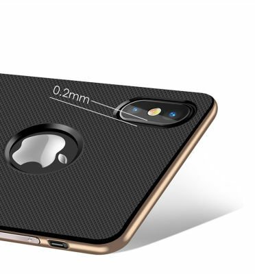 Apple iPhone X Kılıf Patinda Standlı Verus Kapak