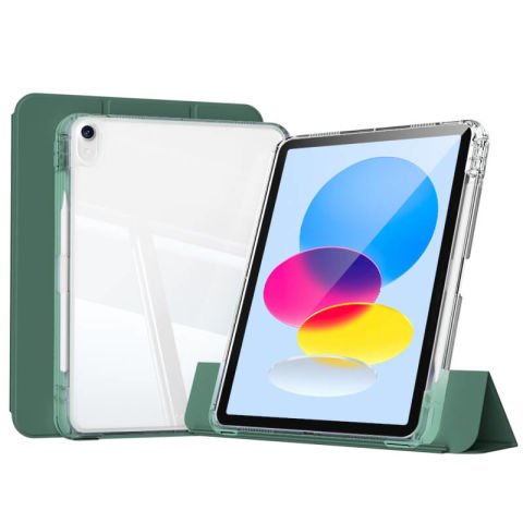 Apple iPad 11.Nesil 2025 Kılıf Magnetik Ayrılabilen Airbagli Patinda Sliding Tablet Kılıfı