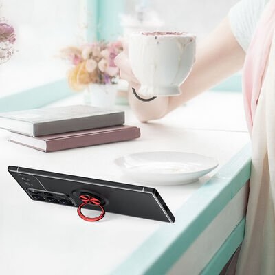 Galaxy S22 Ultra Kılıf Patinda Ravel Silikon Kapak